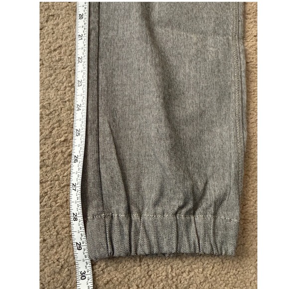 Zara Man Grey Jogger Trousers Size 32x30 NWT Cotton Blend Casual Preppy - Picture 7 of 9